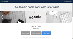 Desktop Screenshot of codx.com