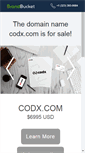 Mobile Screenshot of codx.com