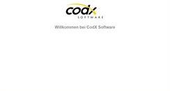 Desktop Screenshot of codx.ch